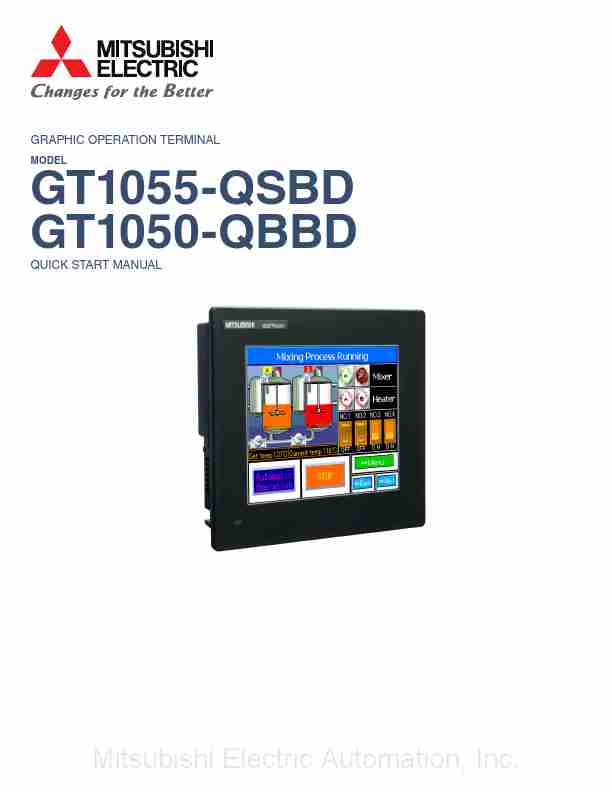 MITSUBISHI ELECTRIC GT1050-QBBD-page_pdf
